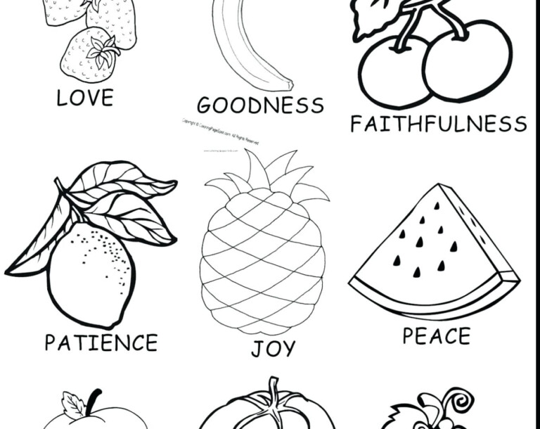 30 fruits of the spirit worksheet education template shapesworksheets