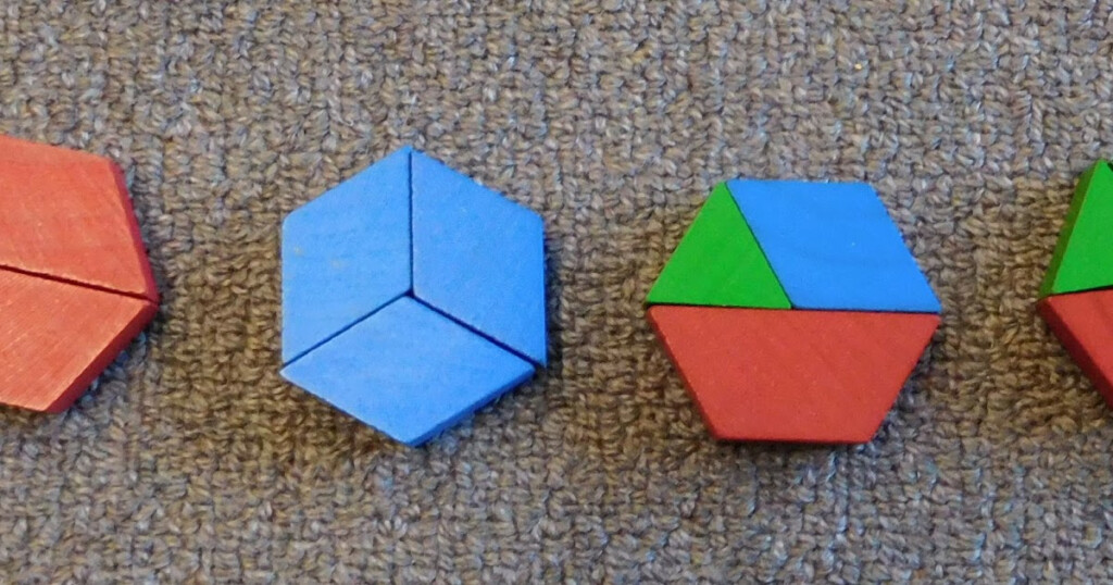 Authentic Inquiry Maths Making Big Shapes Out Of Little Shapes