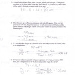 Boyles And Charles Law Worksheet Answers Gas Law Worksheet Db excel