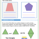 Creating Composite Figures 1st Grade Math Worksheets Common Core