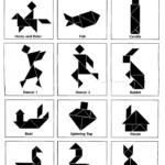 Easy Tangrams Puzzle 8 Worksheets 99Worksheets