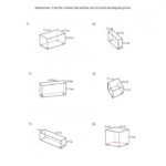Find The Surface Area Rectangular Prism Worksheets 99Worksheets