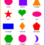 Free Printable Shapes Chart Shape Chart Shapes For Kids Printable