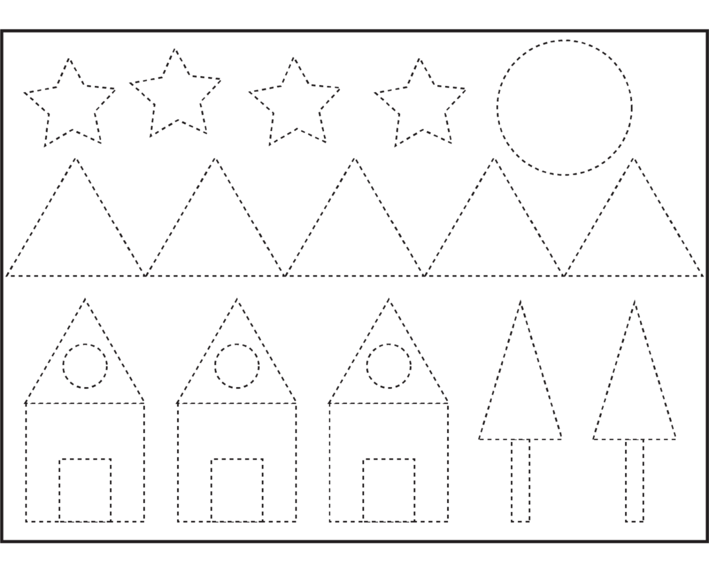 Free Shapes Worksheets Activity Shelter
