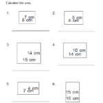 Grade 5 Area Math Worksheet EduMonitor