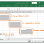 How To Select Multiple Range In Excel Worksheet