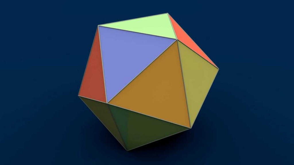 Make 3D Solid Shapes Icosahedron YouTube
