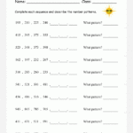 Printable Primary Math Worksheet For Math Grades 1 To 6 Based On The
