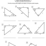 Right Triangle Trigonometry Worksheets Math Monks