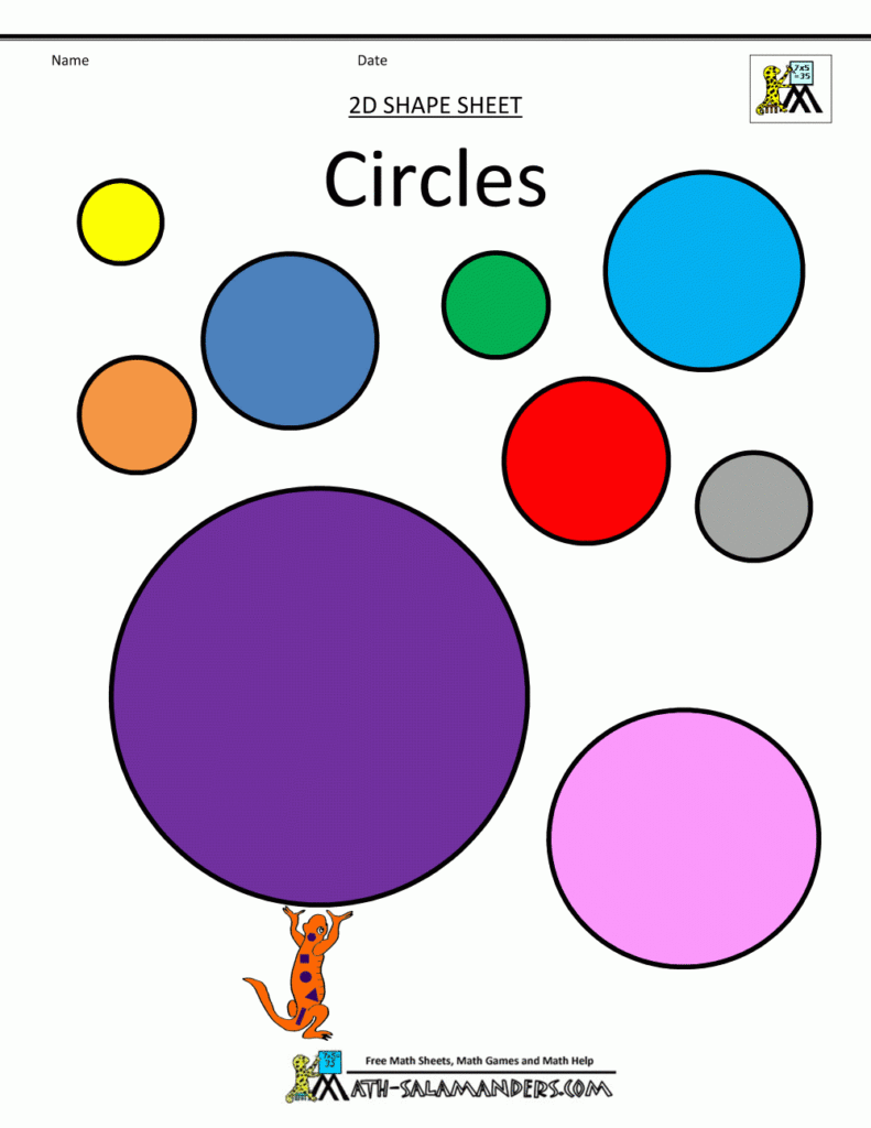 Shapes Clipart Basic 2D Shapes